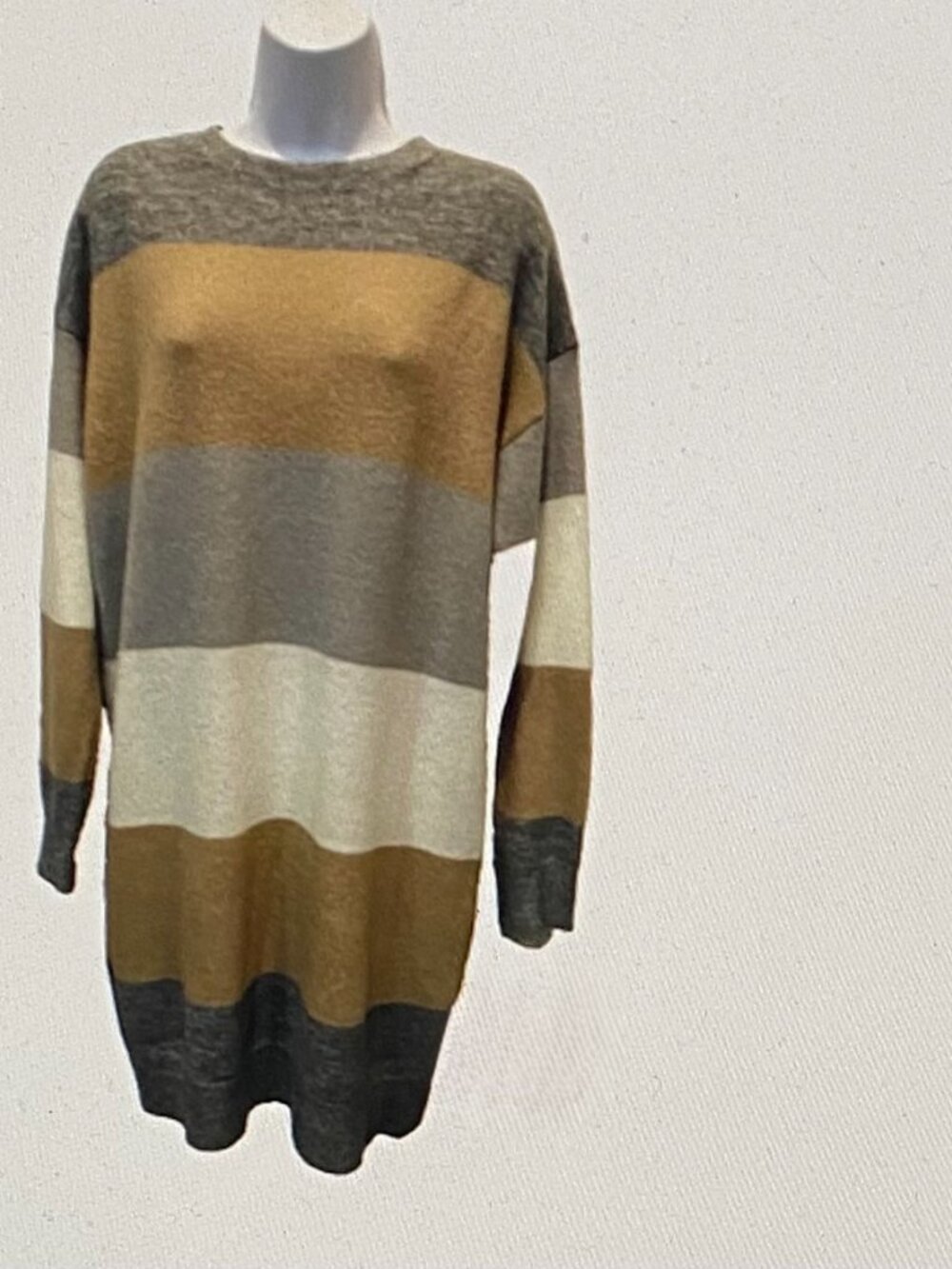 FABLE NWOT COLORBLOCK SWEATER DRESS SZ